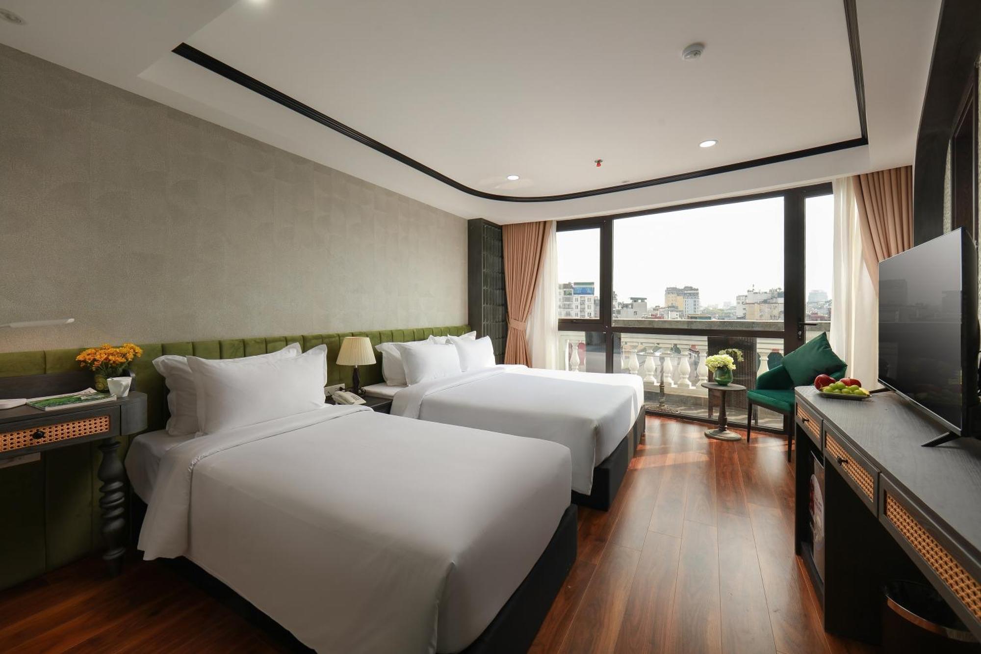 Hanoi Plaza Suite Hotel & Spa Exterior foto