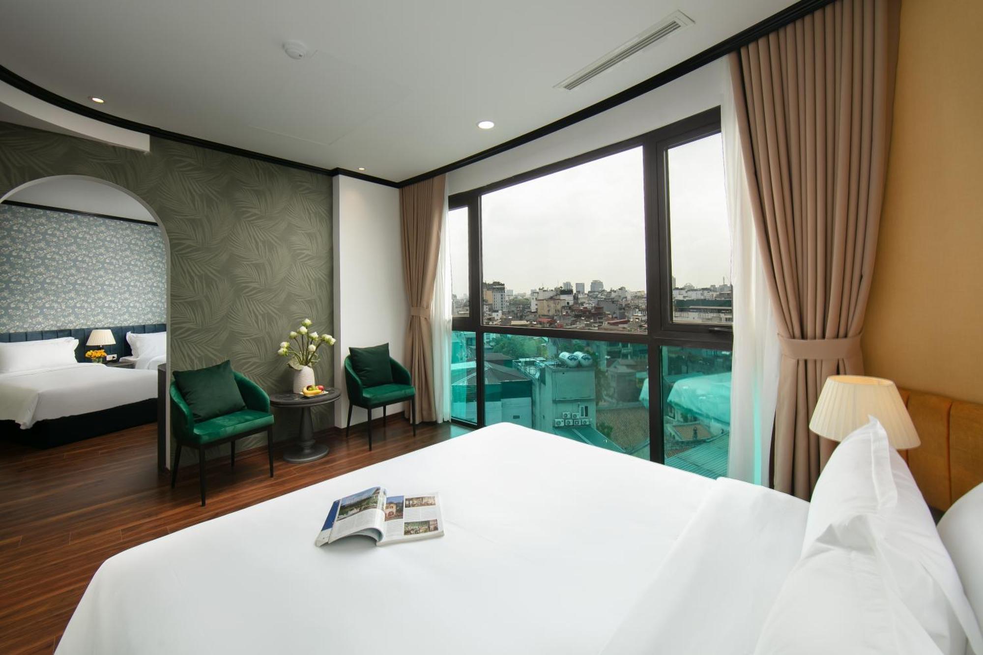 Hanoi Plaza Suite Hotel & Spa Exterior foto