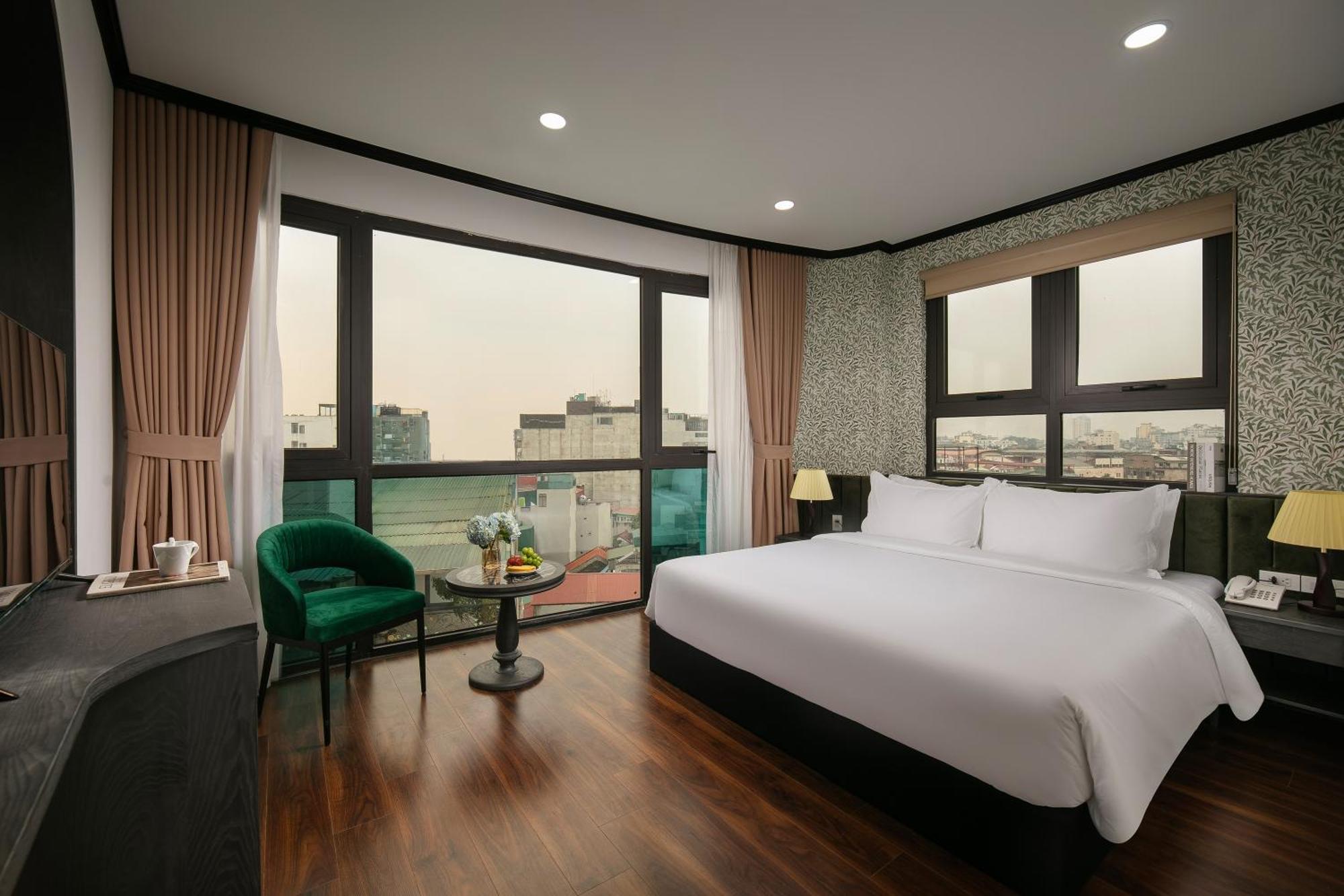 Hanoi Plaza Suite Hotel & Spa Exterior foto